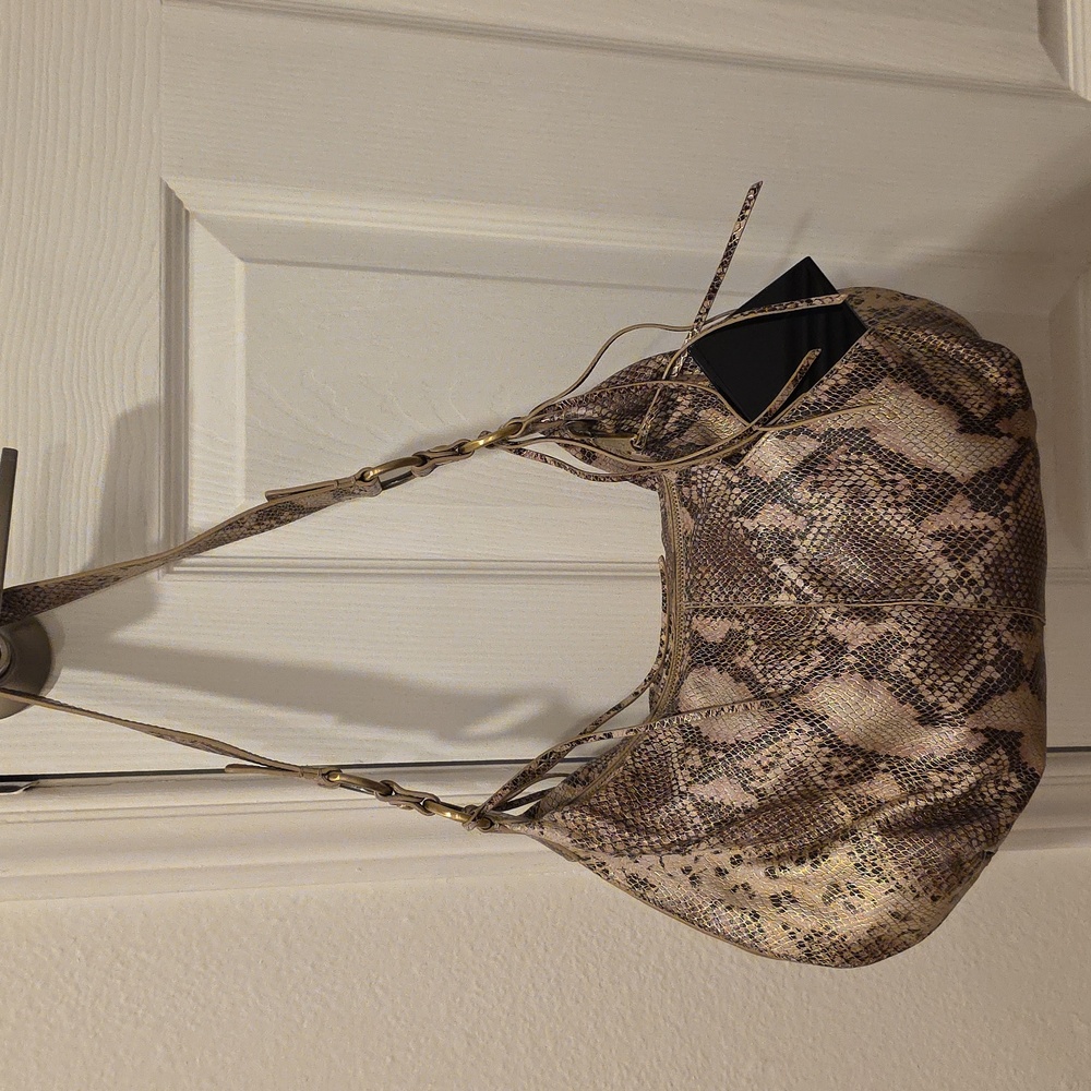 Hobo Brand Snakeskin purse